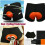 Roupa interior acolchoada para homem e mulher para ciclismo CalÃ§as macias Presentes (MÃdio) 1