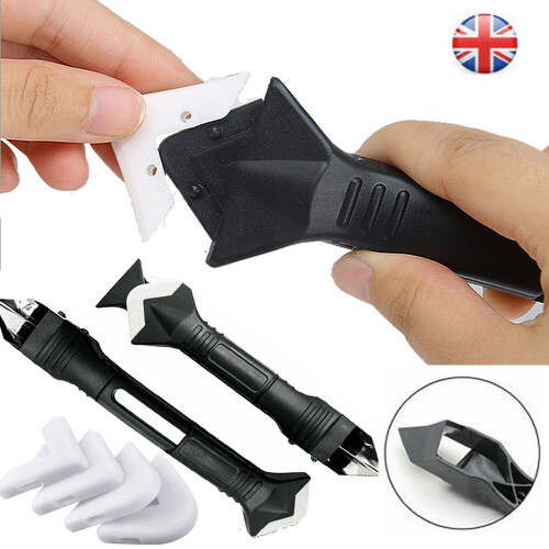 3 in 1 Silicone Scraper Sealant Remover Tool Set Kit kit verwijderen