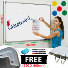 Rotulador magnÃtico de borrado en seco para pizarra blanca Oficina Escuela 350X500