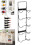 5 Bottle Wine Rack Black Metal Wall Mounted Storage Holder Kitchen 1