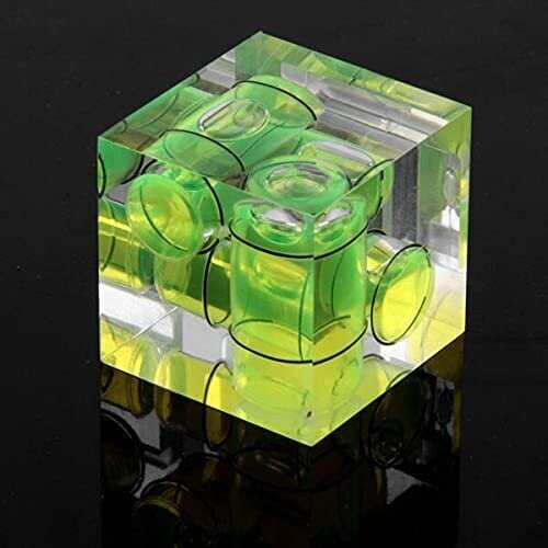 Ezi-Tech NEW THREE 3 AXIS TRIPLE BUBBLE SPIRIT LEVEL FLASH HOT SHOE MOUNT