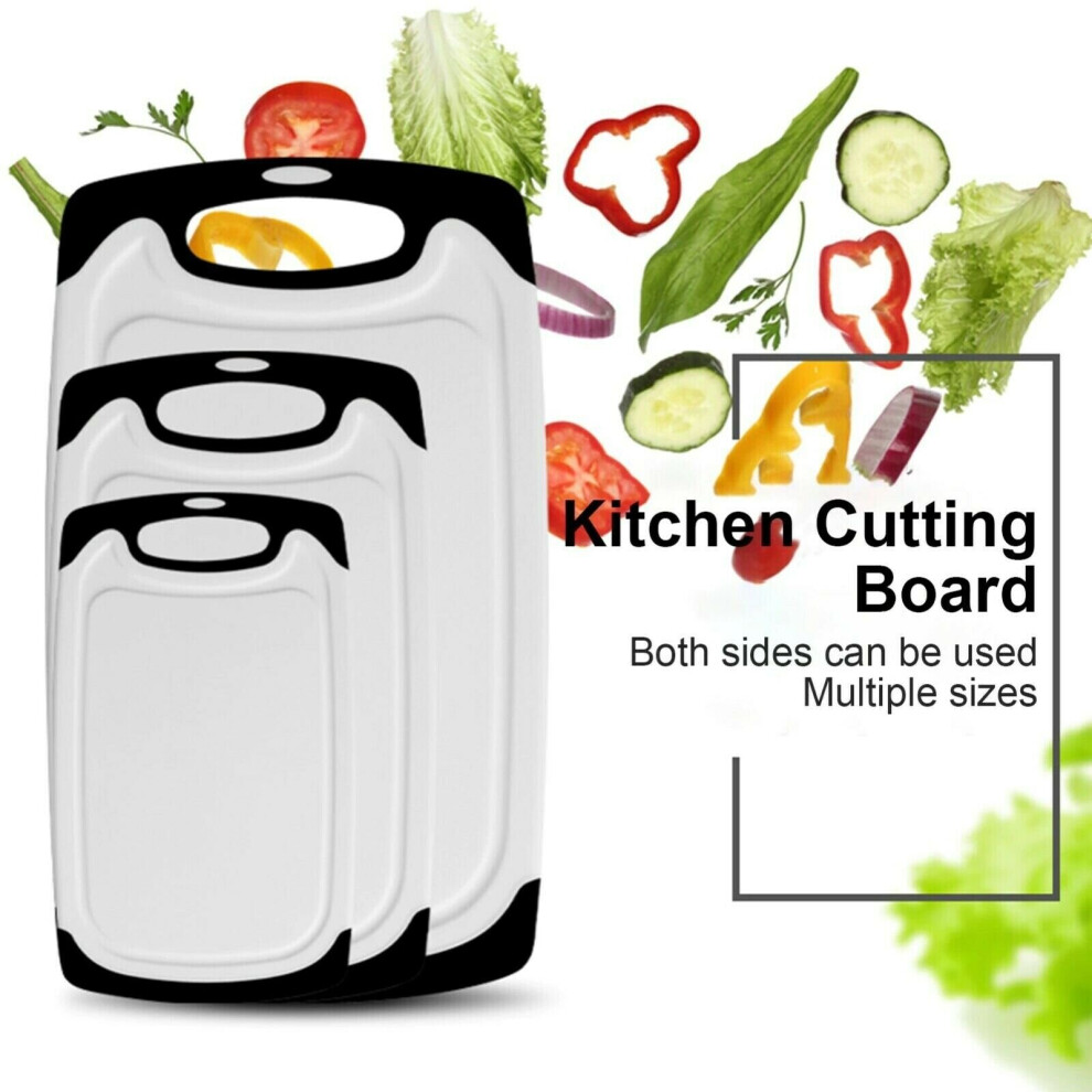 Set of 3 Chopping Board & Peeler for Cutting Vegetable Slicing v