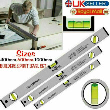 Professionelle Bauarbeiter Wasserwaage Aluminium DIY Werkzeuge 400 1000mm