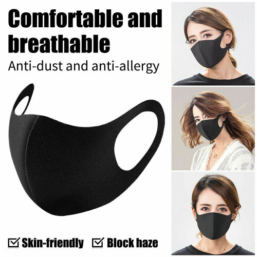 NEW 1 x Face Mask Breathable Washable Reusable