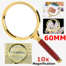 Loupe à main 60mm Loupe de lecture 15x Loupe de lecture