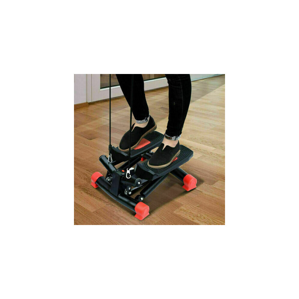 Ezi-Tech Ezi Mini Stepper Home Fitness Leg Arm Cord Training Gym Exercise