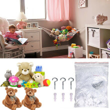 Große Spielzeug weiche Teddy Hängematte Mesh Schlafzimmer Tidy Storage Nursery Net