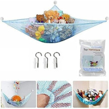 2x Zacht Groot Speelgoed Hangmat Net Teddybeer Houd Baby Slaapkamer Opgeruimd