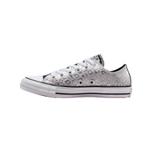 Converse CTAS 572042C Authentic Glam Silber/Weiß UK 3