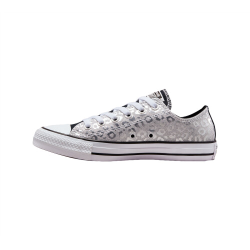 Converse Converse CTAS 572042C Authentic Glam Silber/Weiß UK 3