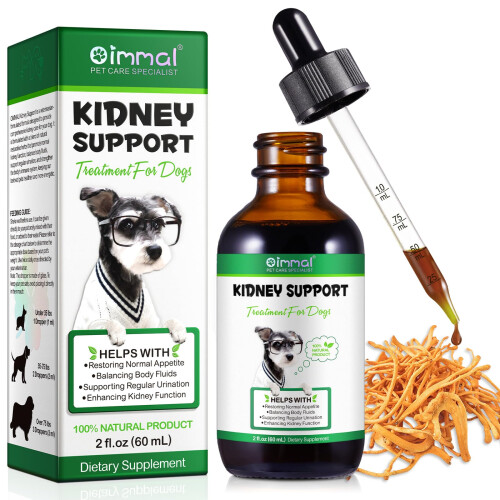 JSBNQRMZ Dog Herbal Supplements,60ML Dog Kidney Support Drops,Natural ... - Dog Kidney Dietary Support Products