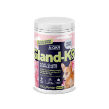 A-OK9 Gland-K9 Powder for Dogs - Probiotics for Dogs with Sensitive Digestion - Promotes Digestive Health - Natural Ingredients - For All Ages &