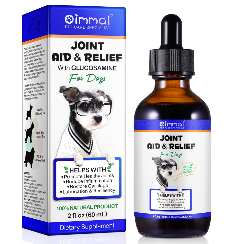 APCKFLEE Pain Relief For Dogs, Dog Joint Aid & Relief Supplement, Dog Arthritis Pain Relief, Dogs Hip & Joint Care For Dogs, Hip and Joint