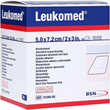 Leukomed Dressing 7.2cm x 5cm Box of 50 - REF: 72380-00