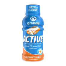 Oralade - Active for Pets, 100% Natural Chicken Flavour - Advanced Electrolyte Drink - Glycine and L-carnitine for Muscle Strength and Recovery -