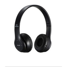 (Black) Wireless Bluetooth P47 Headphone Headset Kids Gift