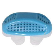 (Blue) Micro CPAP Anti-Snore Device Fit Sleep Apnea Stop Snore Aid Snoring Stopper