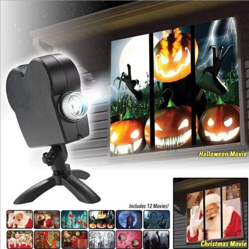 Holidays Window Projector For Halloween & Christmas UK