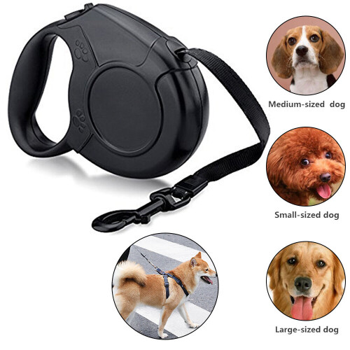 50KG 8M Large Dog Lead Leash Strongs Retractable Extendables Lockable