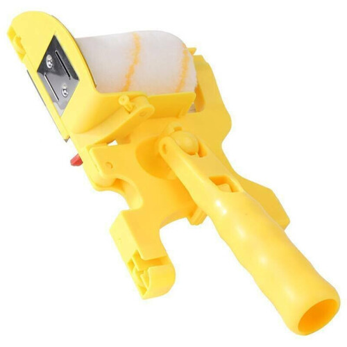 Portable Paint Edger Roller Brush Safe Tools Home Room Wall Ceilings Brushes