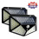 2Pcs 100 LED PIR Motion Sensor Solar Wall Light Outdoor Garden Lamp 1