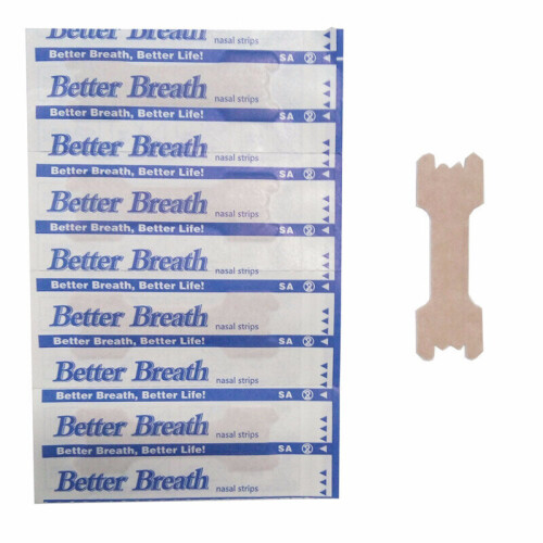 (50pc Better Breath L) 50 Pcs Breathe Right Better Nasal Strips Right Way