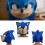 Sonic Hedgehog Mask Halloween Cosplay Party Prop 1
