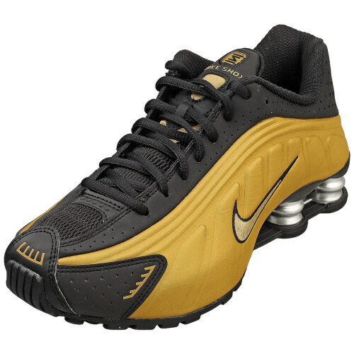 Nike (36.5) Nike Shox R4 Damen - Schwarz Gold