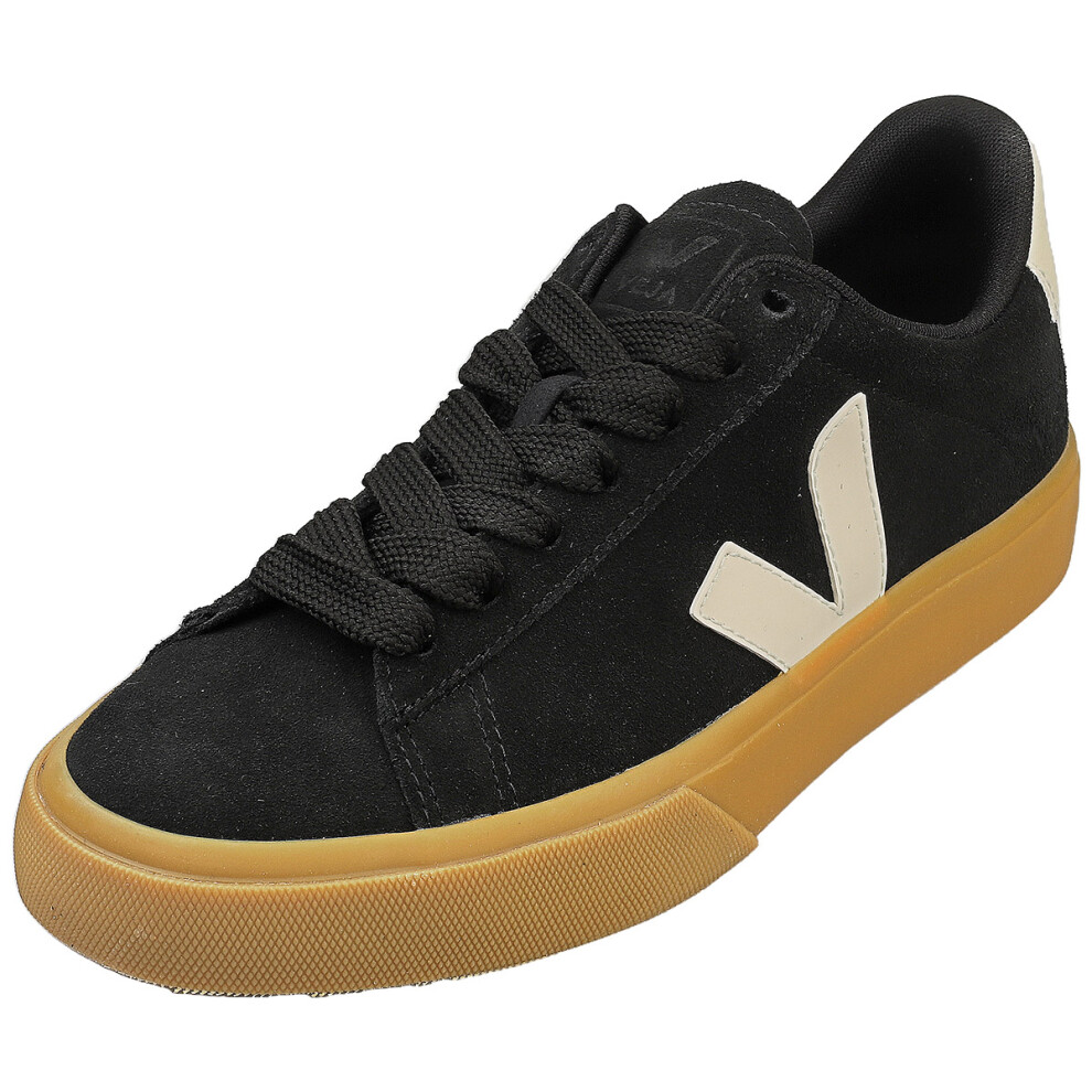 (6) VEJA Campo Bold Womens Casual Trainers in Black White