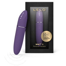 (Purple) LELO MIA 3 Female Personal Massager, Mini Vibrator Quiet With 8 Pleasure Settings And an Updated Petite Design