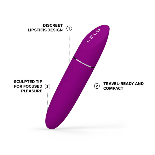 LELO LELO Mia 3 Clitoral Vibrator Deep Rose 2