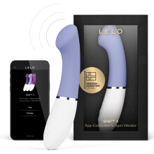 (Powder Blue) LELO GIGI 3 App-Controlled G-Spot Vibrator for Women with 8 Pleasure Settings, Female Vibrator, Sex Toy, Adult Toy, Plum