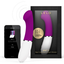 (Deep Rose) LELO GIGI 3 App-Controlled G-Spot Vibrator for Women with 8 Pleasure Settings, Female Vibrator, Sex Toy, Adult Toy, Plum