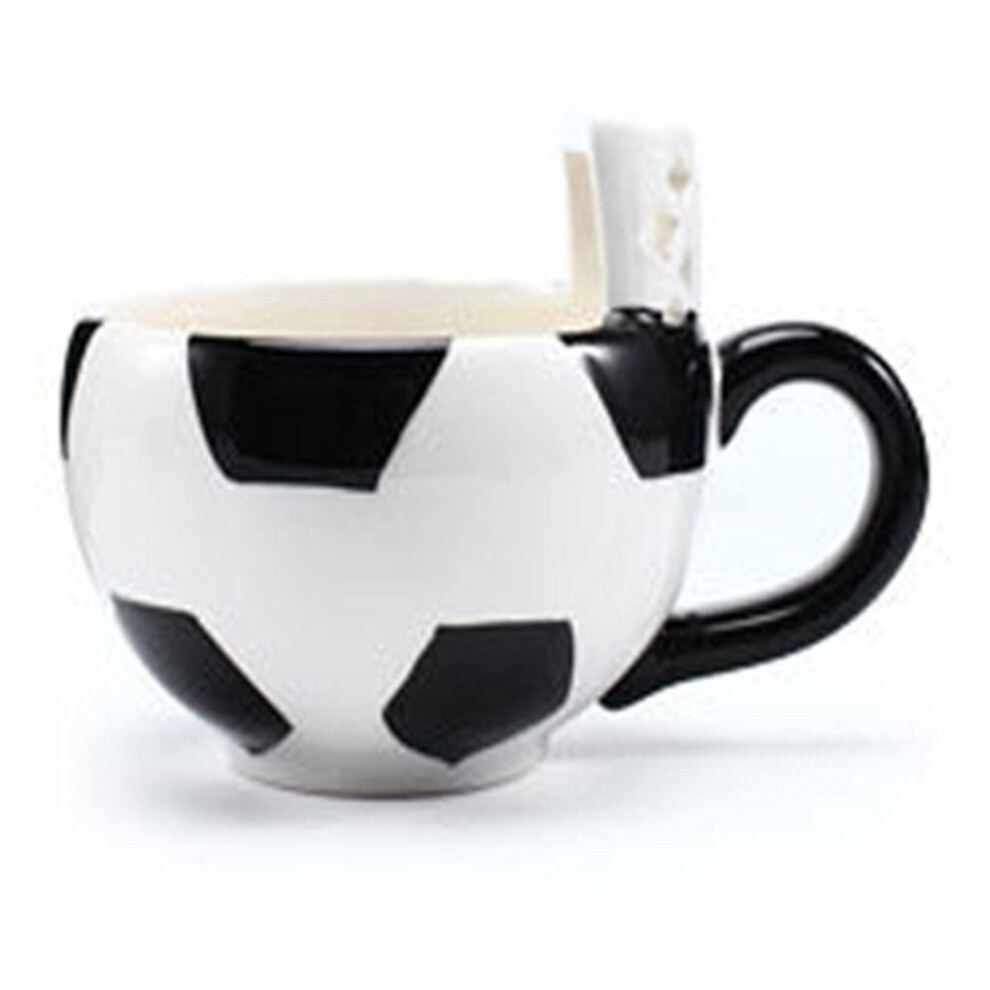 (Football) Mini Hoop Hot Cocoa Mug Basketball Cereal Bowl Novelty The Mug With A Hoop  Kids
