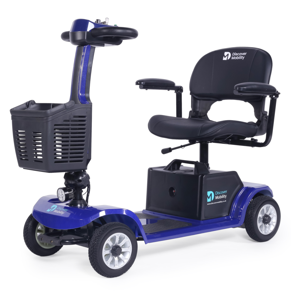 (Blue) Discover Mobility Explorer Long Range Mobility Scooter