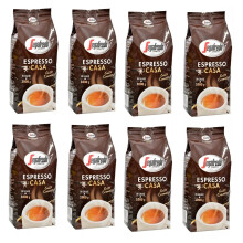 8x1kg Segafredo Casa coffee beans (Pack Of 8)