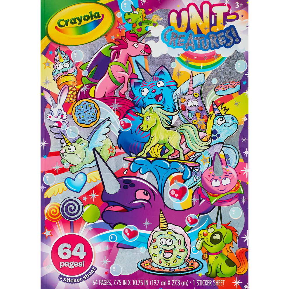 CRAYOLA Unicreatures Colouring Book