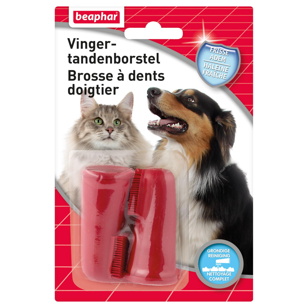 Beaphar â buccafresh, Finger Toothbrush â Oral Hygiene â Cat And Dog