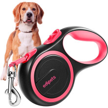 Edipets, Extendable Dog Leash, Retractable, 3, 5 and 8 Metres, Flexible Tape for Training and Walking, with Safe and Brake, Design and Comfortable