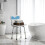 Homcom HOMCOM Shower Stool for Elderly Disabled Adjustable Shower Stool Light Blue 2