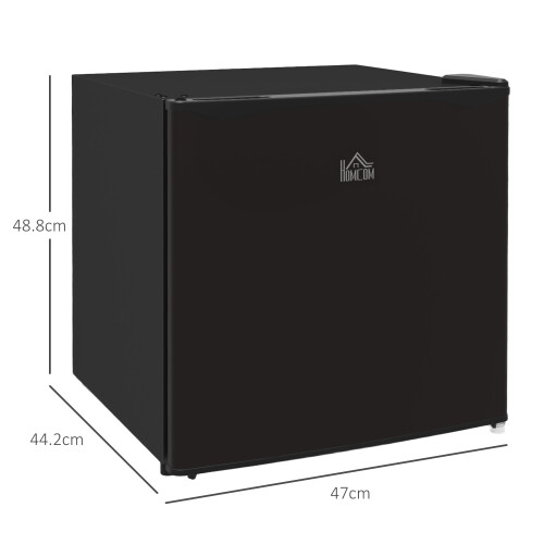 Homcom HOMCOM 35L Tabletop Freezer with Adjustable Temperature Wire Shelf Black 2