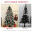 Homcom HOMCOM 6ft Artificial Pine Christmas Tree with Pinecones, Steel Base 5