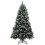 Homcom HOMCOM 6ft Artificial Pine Christmas Tree with Pinecones, Steel Base 1