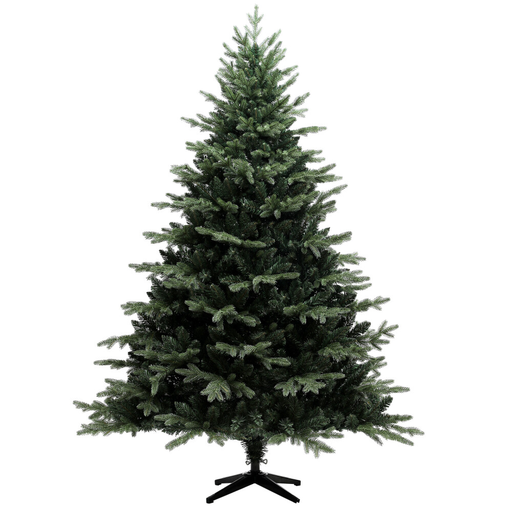 Homcom Unisex Multi Artificial Spurce Christmas Tree With Branches 7Ft - Image 7