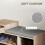 Homcom HOMCOM Upholstered Entryway Shoe Bench with Storage Drawer Distressed Grey 6