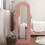 AIYAPLAY Kids Clothes Rail with Storage Shelf, Boxes, Mirror, Pink 10