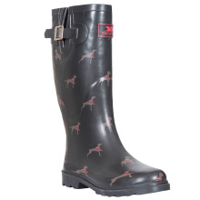 (6 UK, Dog Print) Trespass Womens/Ladies Samira Wellington Boots