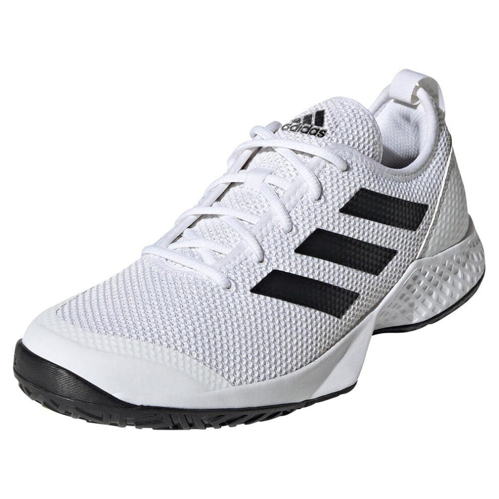 Adidas Courtflash White/Black/White 10 D (M)