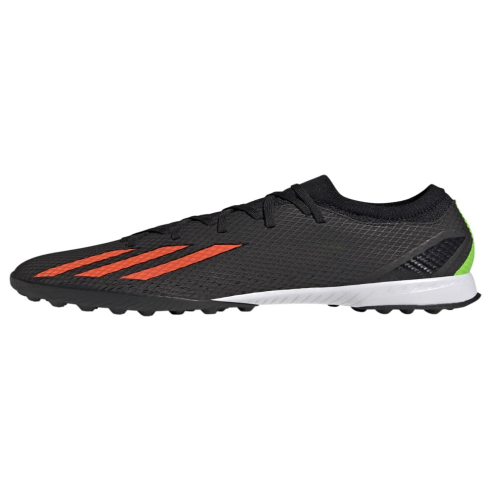 Adidas Unisex X Speedportal.3 Turf Soccer Shoe Black/Solar Red/Solar Green 5 US Men