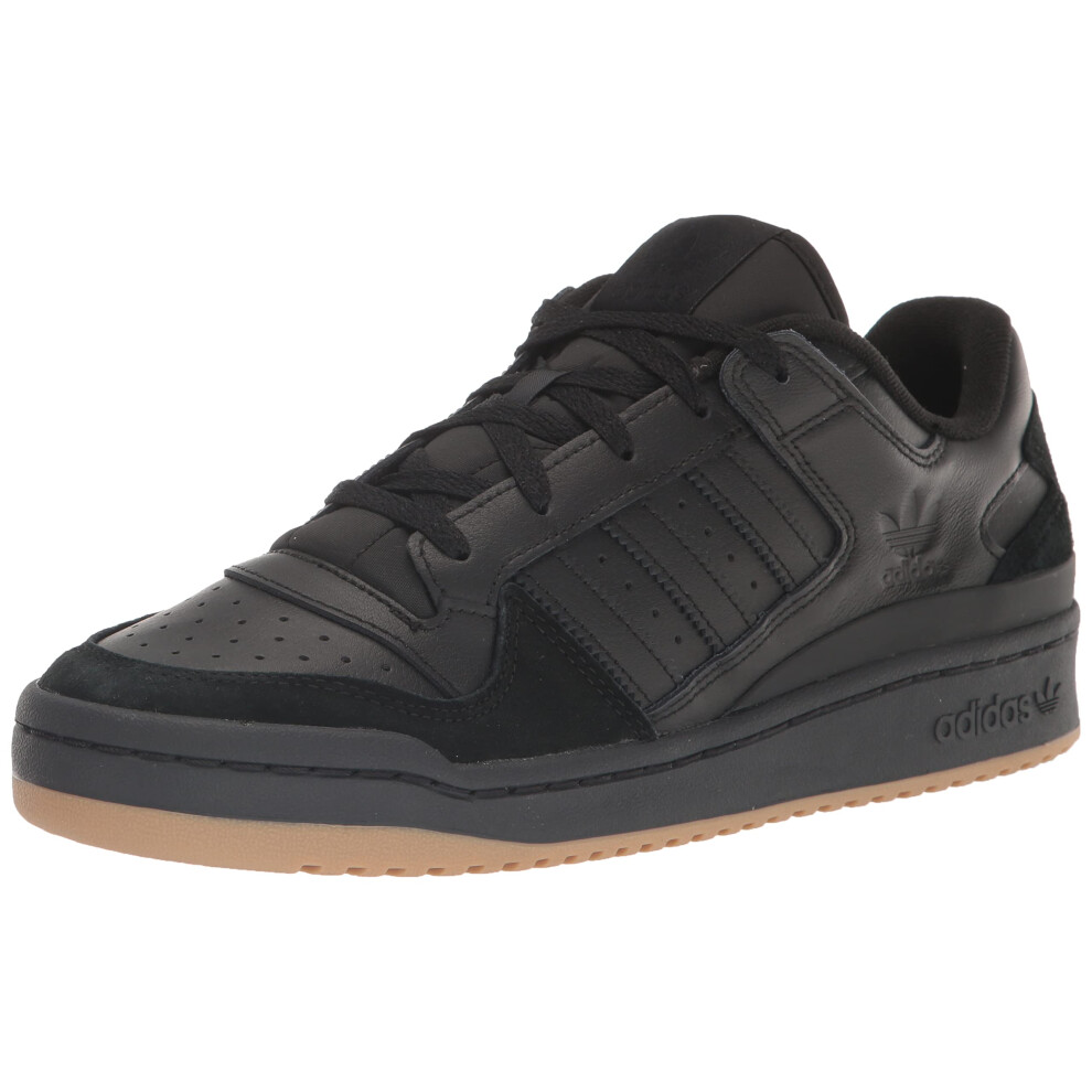 Adidas Originals Men's Forum Low Classic Sneaker Black/Black/Gum 10